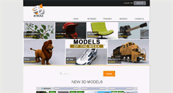 Desktop Screenshot of 3dxtras.com